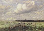 wright barker Upland Pastures (mk37) oil painting